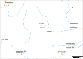 map of Núi Lâm